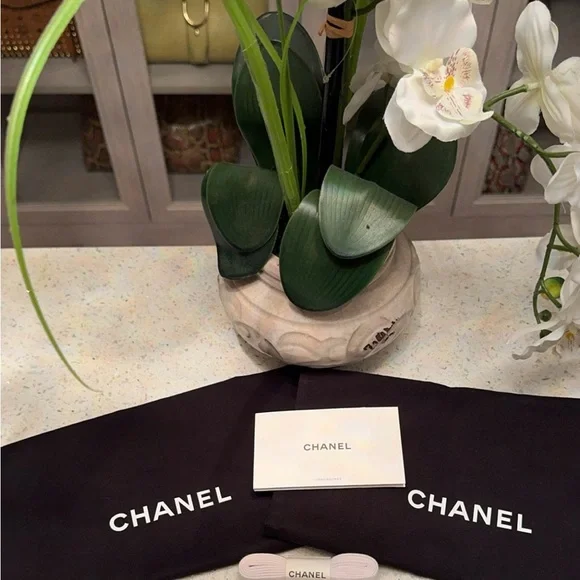 Blue & White CHANEL Sneakers 👟 - Picture 7 of 8